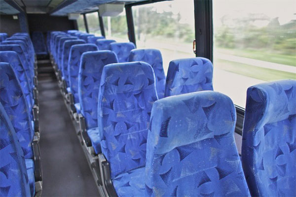 Boston 56 Passenger Motor Coaches Interior